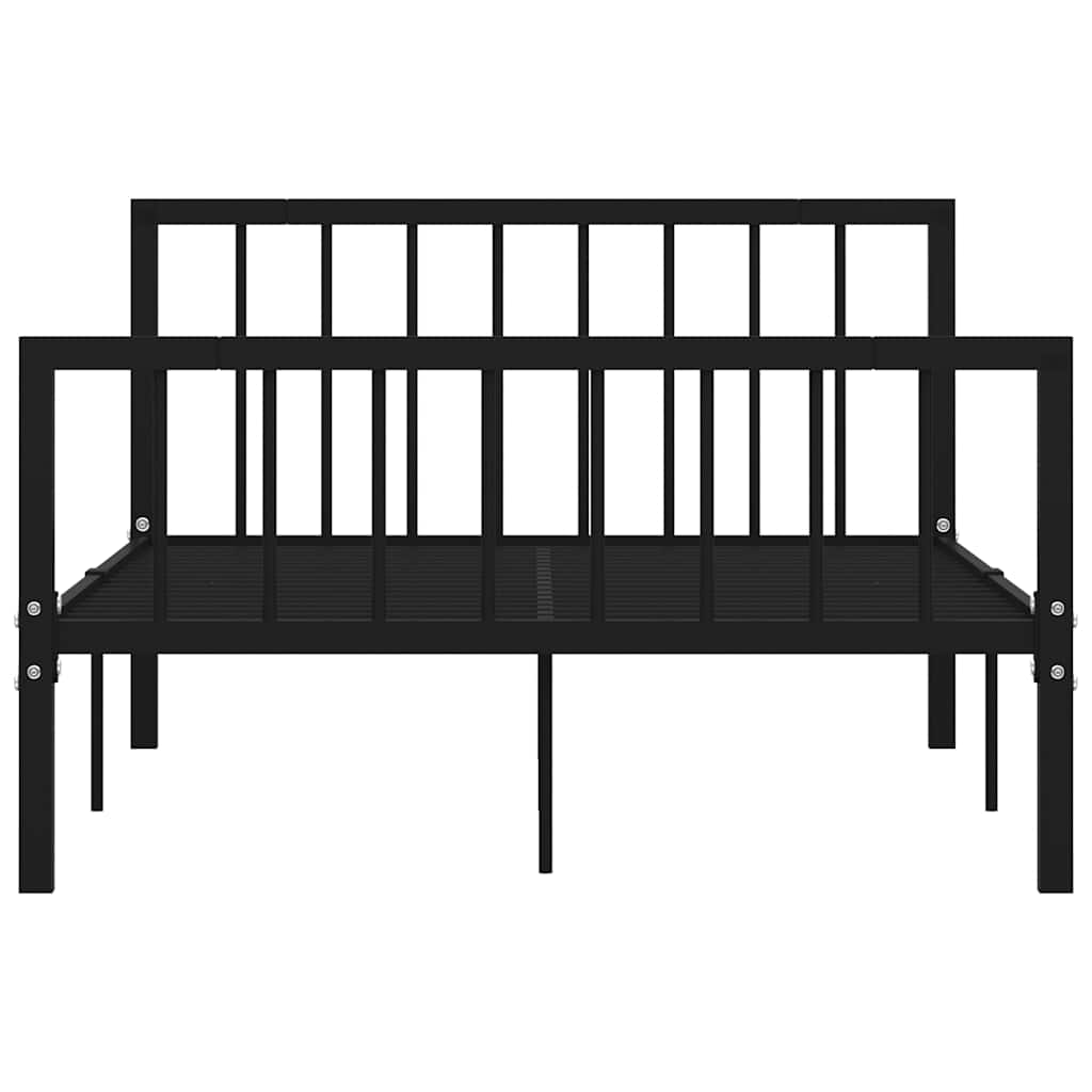 Giroletto Nero in Metallo 120x200 cm | homemem39