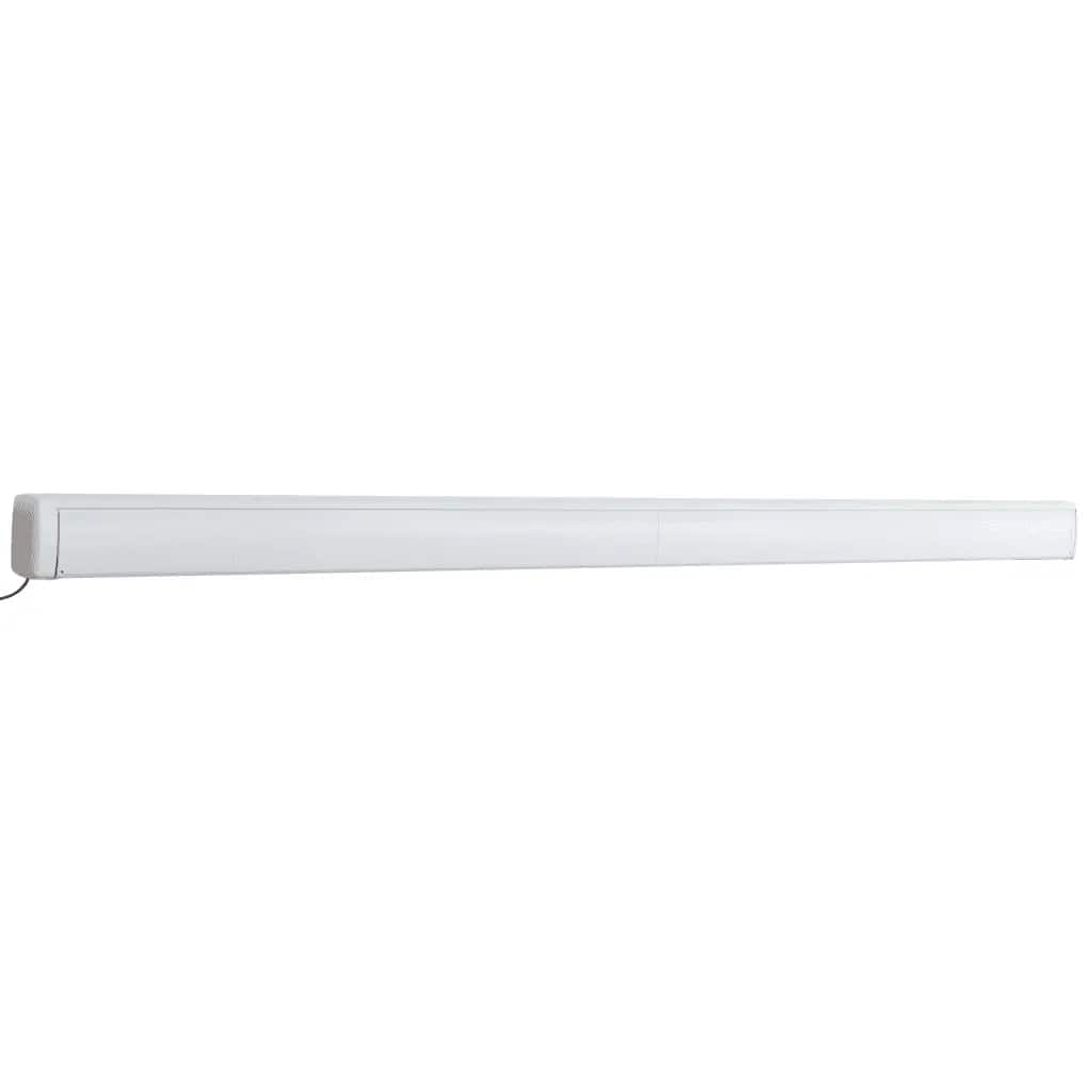 Tenda a Cassonetto Motorizzata 350x250 cm Blu e Bianco