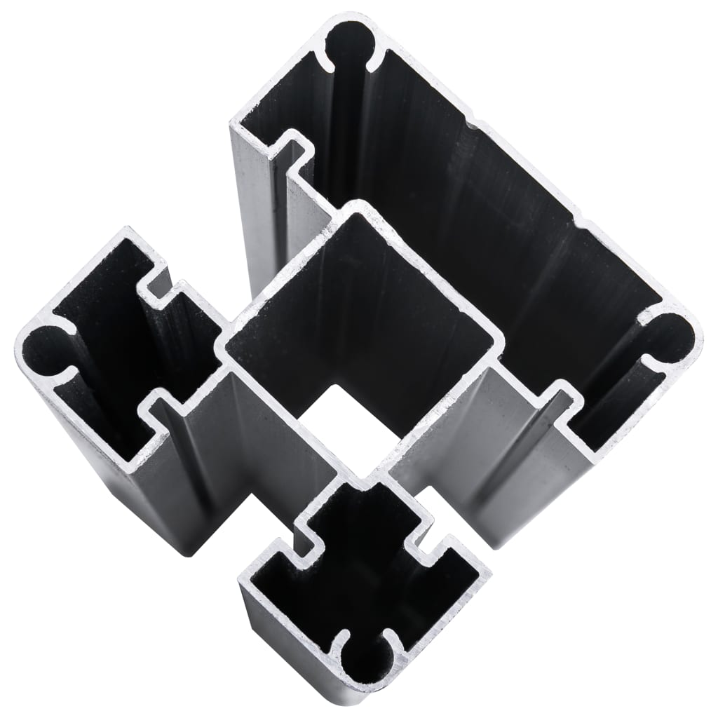 Pannello di Recinzione in WPC 699x106 cm Marrone | homemem39