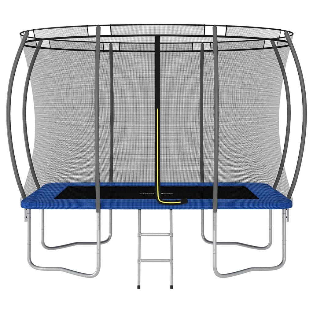 Set Trampolino Rettangolare 274x183x76 cm 150 kg - homemem39