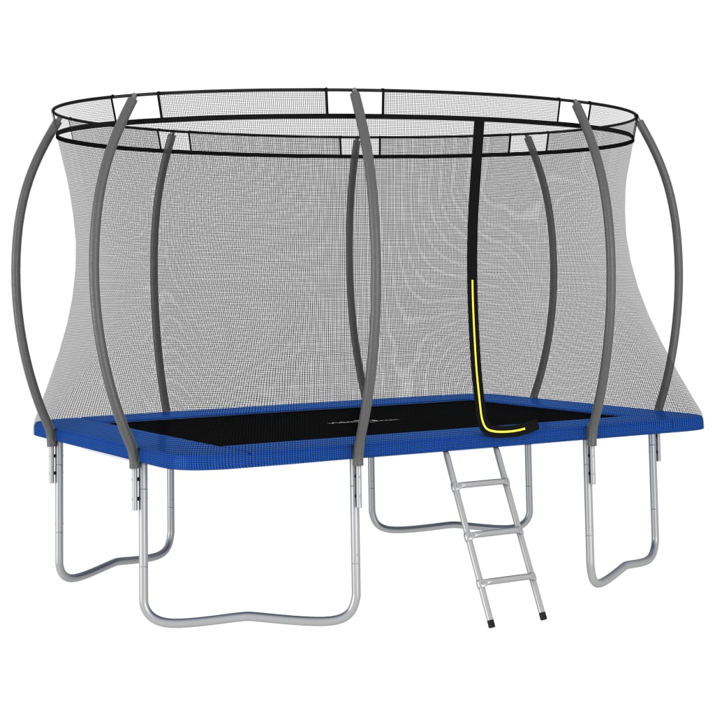 Set Trampolino Rettangolare 335x244x90 cm 150 kg - homemem39