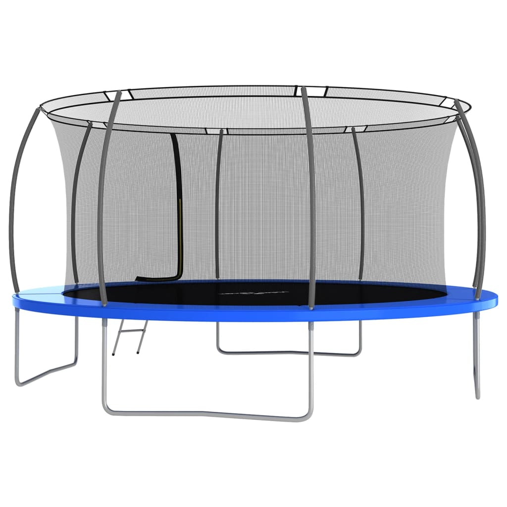 Set Trampolino Rotondo 460x80 cm 150 kg - homemem39