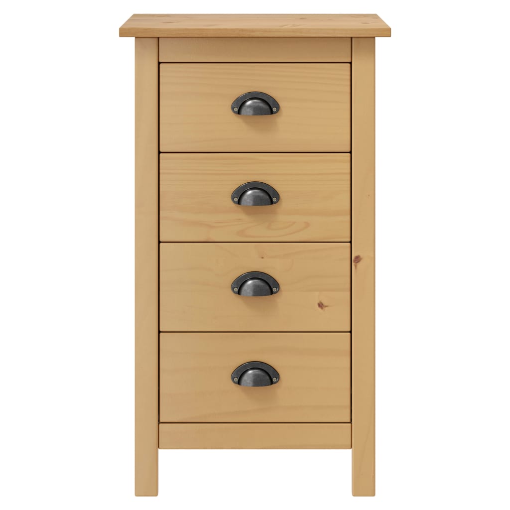 Credenza Hill 46x35x80 cm Legno Massello di Pino