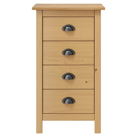 Credenza Hill 46x35x80 cm Legno Massello di Pino