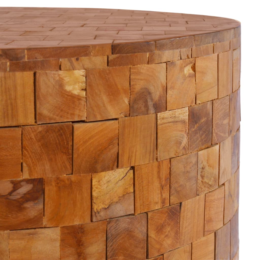 Tavolino da Salotto 60x60x35 cm in Legno Massello di Teak | homemem39