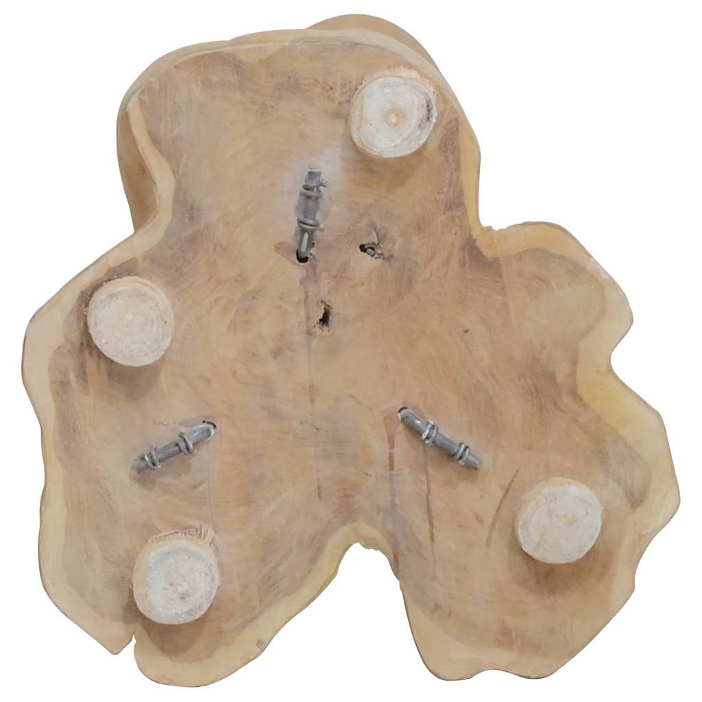 Cantinetta per 8 Bottiglie 40x30x80 cm in Legno di Teak