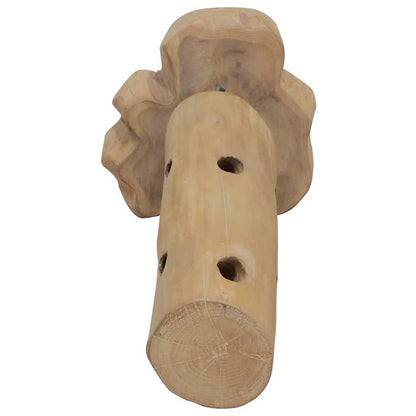 Cantinetta per 8 Bottiglie 40x30x80 cm in Legno di Teak