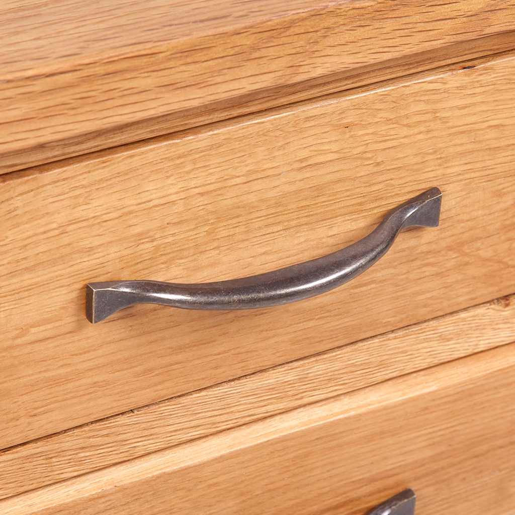 Comodini 2 pz 40x30x54 cm in Legno Massello di Rovere | homemem39