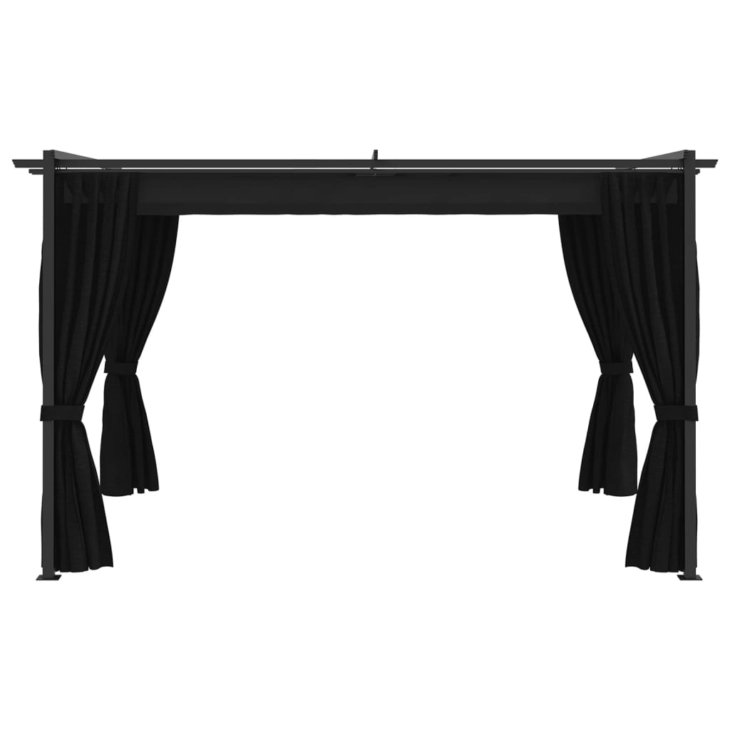 Gazebo 4x3 m Antracite | homemem39