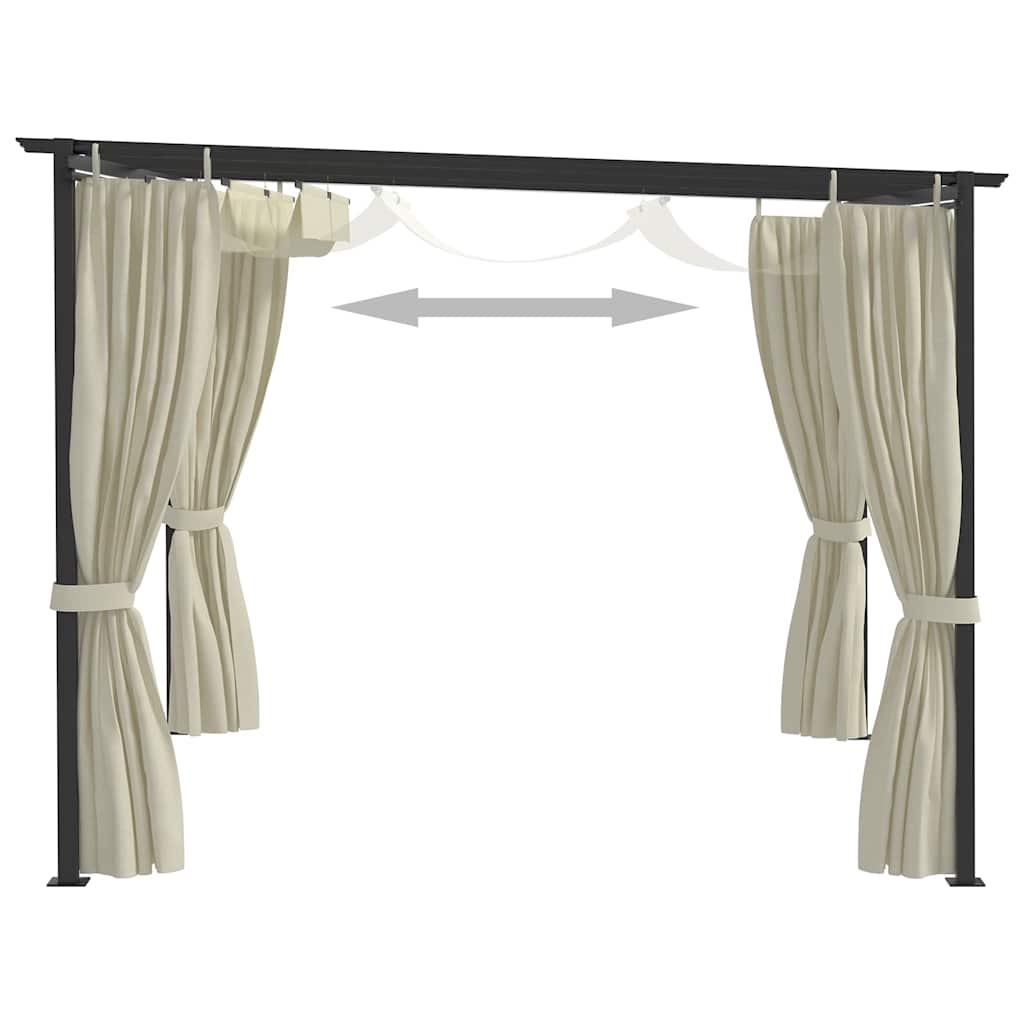 Gazebo 4x3 m Crema