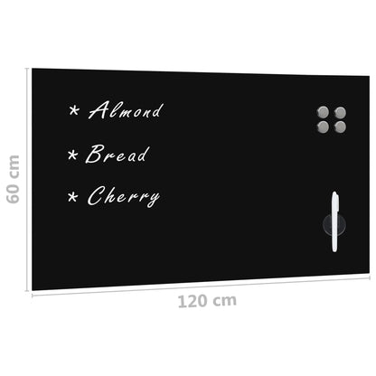 Lavagna Magnetica a Parete in Vetro 120x60 cm - homemem39