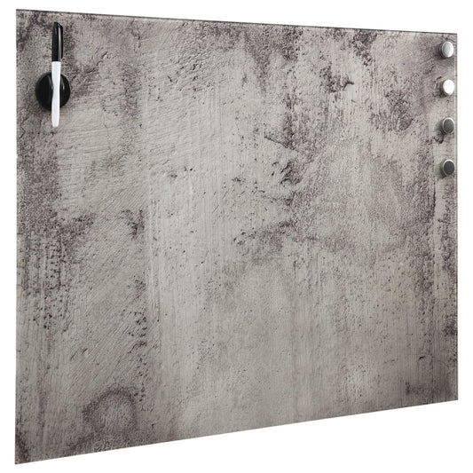 Lavagna Magnetica a Parete in Vetro 40x40 cm - homemem39