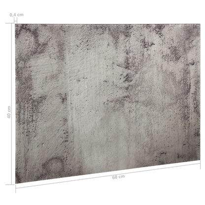 Lavagna Magnetica a Parete in Vetro 60x40 cm - homemem39