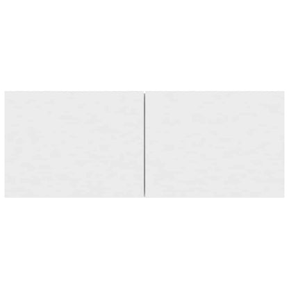 Mobile Porta TV Bianco 80x30x30 cm in Legno Multistrato - homemem39