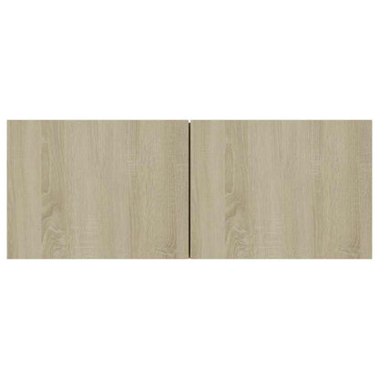 Mobile Porta TV Rovere Sonoma 80x30x30 cm in Legno Multistrato | homemem39