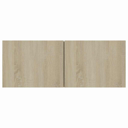 Mobile Porta TV Rovere Sonoma 80x30x30 cm in Legno Multistrato