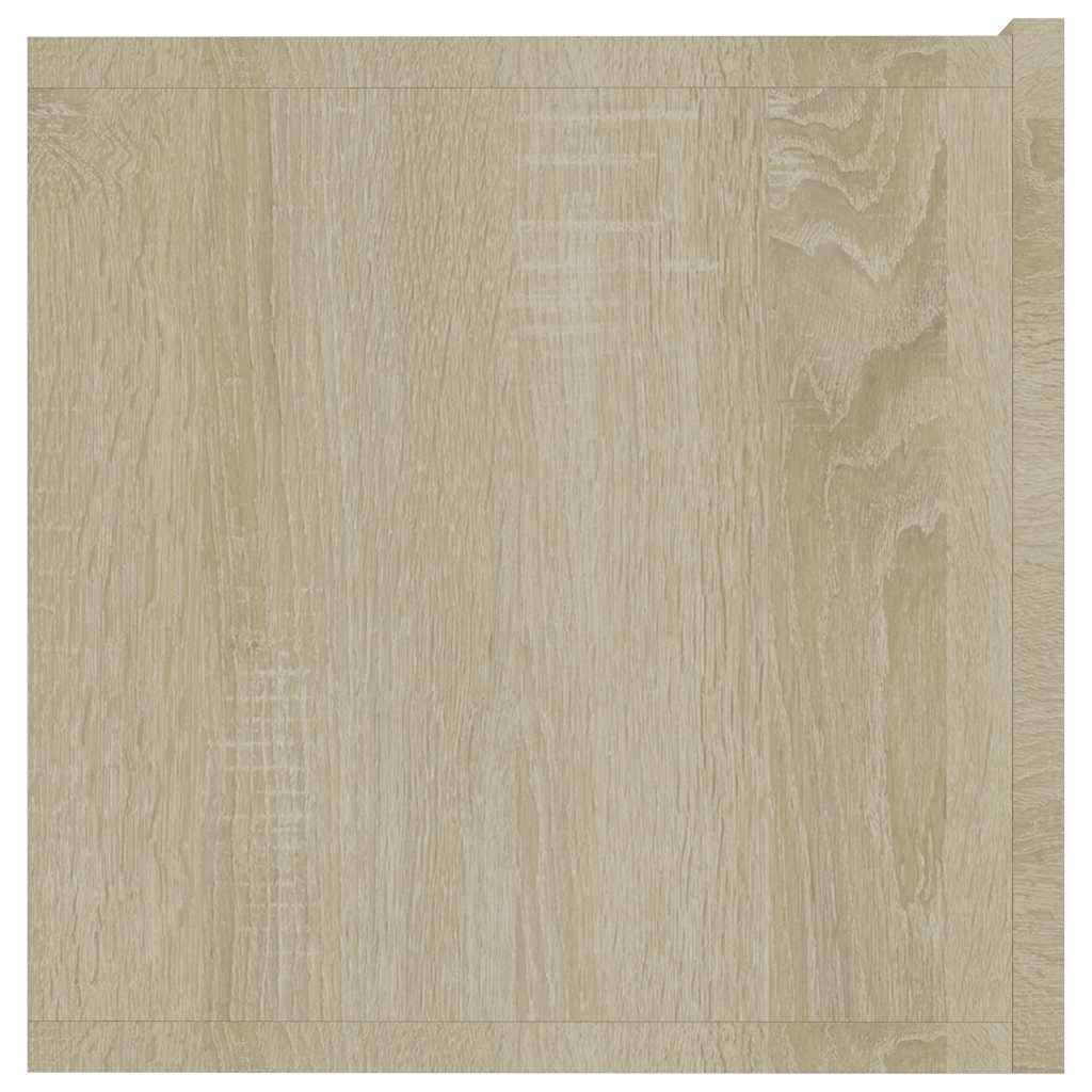 Mobile Porta TV Rovere Sonoma 80x30x30 cm in Legno Multistrato | homemem39