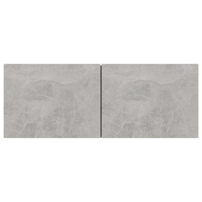 Mobile Porta TV Grigio Cemento 80x30x30 cm in Legno Multistrato - homemem39