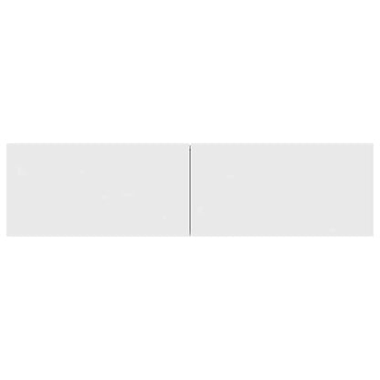 Mobile Porta TV Bianco 120x30x30 cm in Legno Multistrato - homemem39