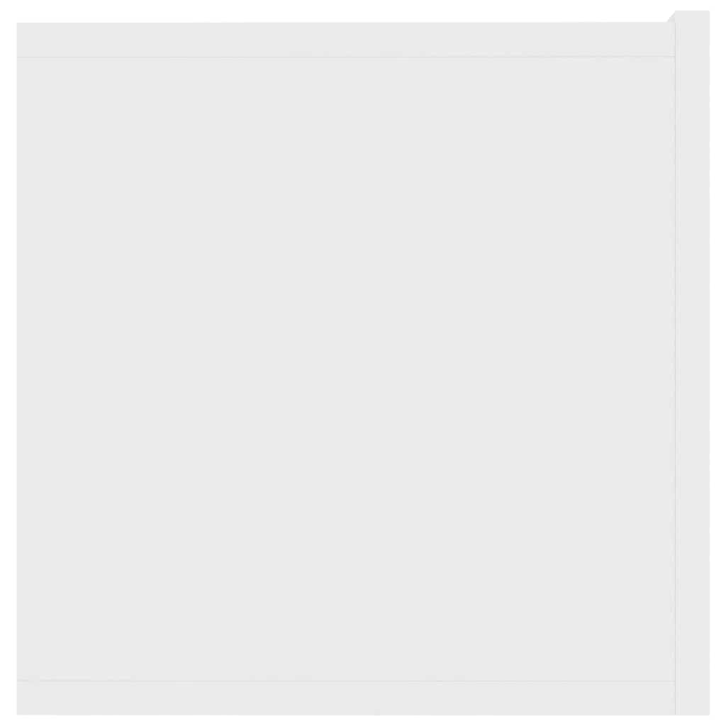 Mobile Porta TV Bianco 120x30x30 cm in Legno Multistrato - homemem39