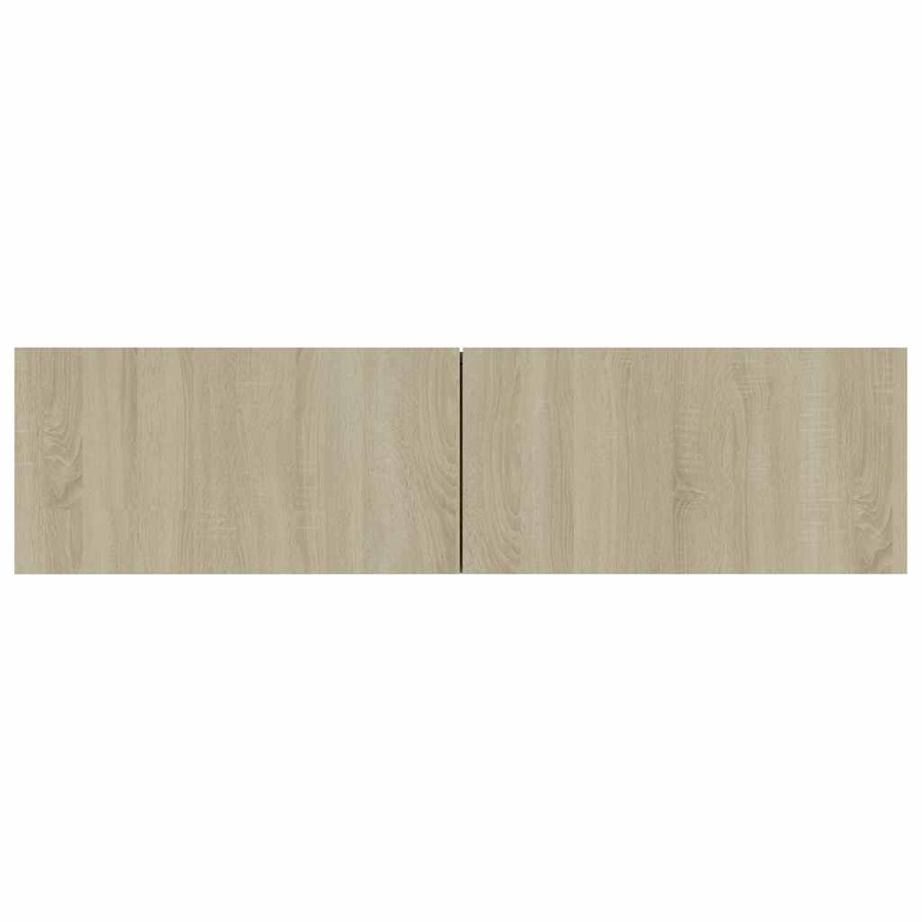 Mobile Porta TV Rovere Sonoma 120x30x30 cm in Legno Multistrato - homemem39