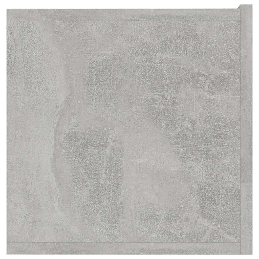 Mobile Porta TV Grigio Cemento 120x30x30cm in Legno Multistrato - homemem39