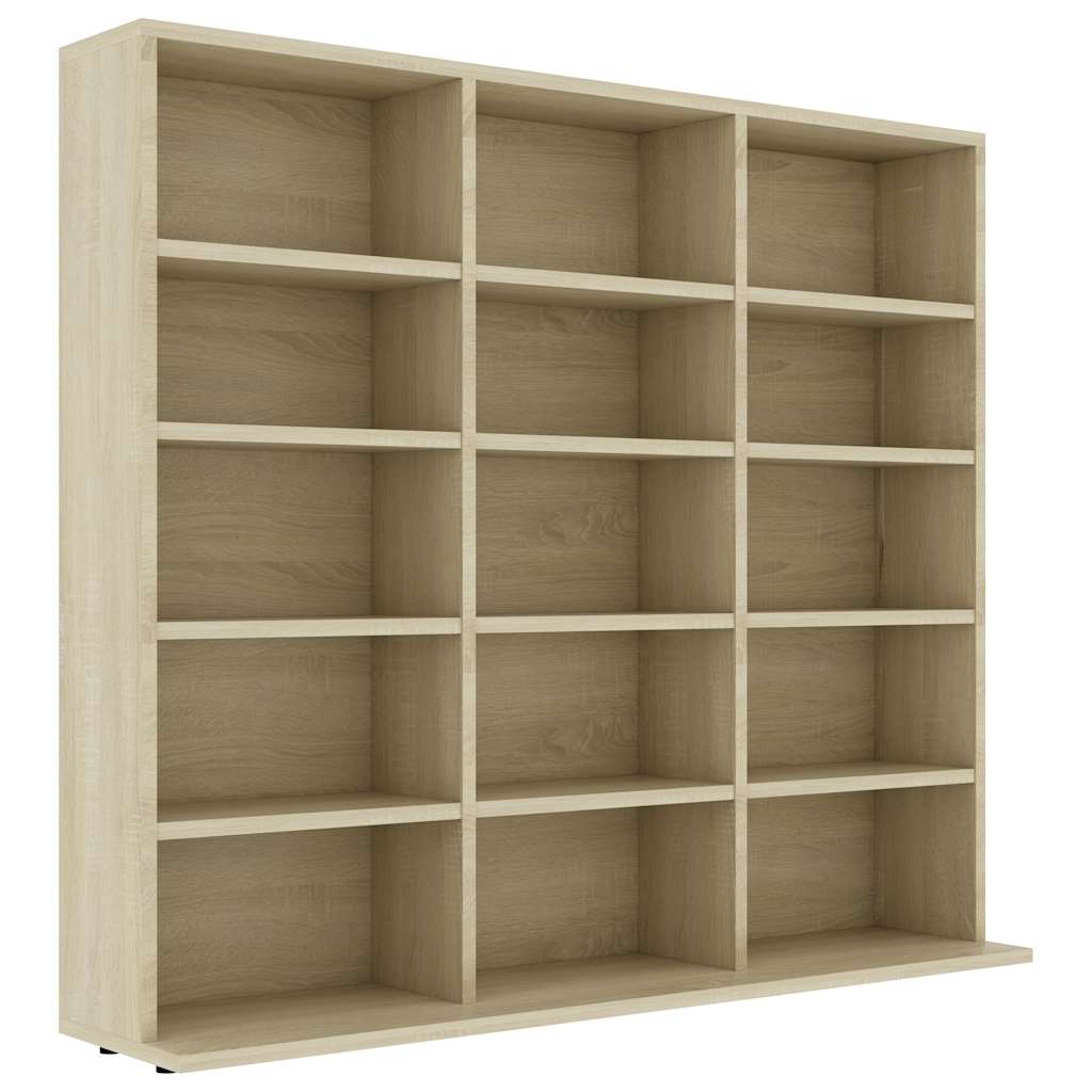 Armadietto CD Rovere Sonoma 100x23x89,5 cm in Legno Multistrato - homemem39