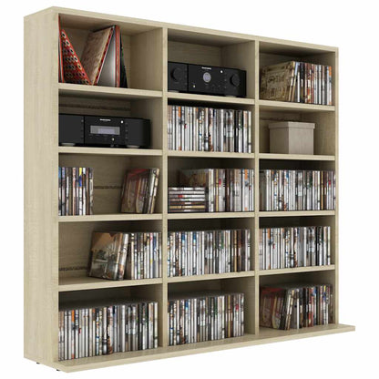 Armadietto CD Rovere Sonoma 100x23x89,5 cm in Legno Multistrato - homemem39