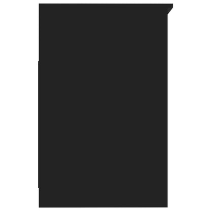 Cassettiera Nera 40x50x76 cm in Legno Multistrato - homemem39