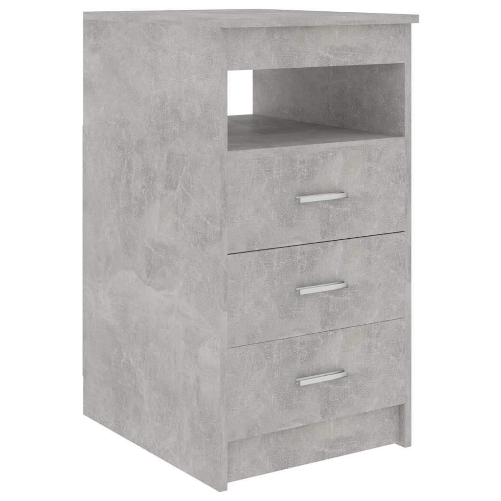 Cassettiera 40x50x76 cm in legno multistrato