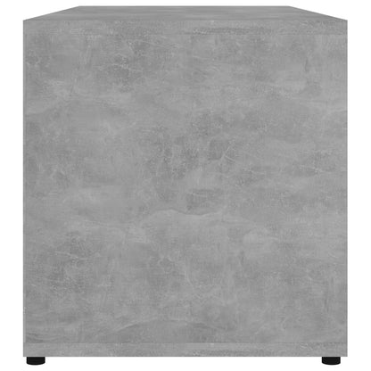 Mobile Porta TV Grigio Cemento 80x34x36 cm Legno Multistrato - homemem39