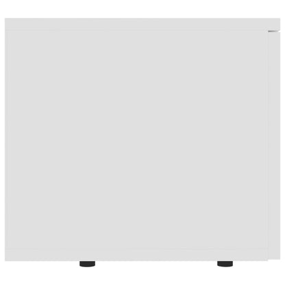 Mobile Porta TV Bianco 80x34x30 cm in Legno Multistrato - homemem39