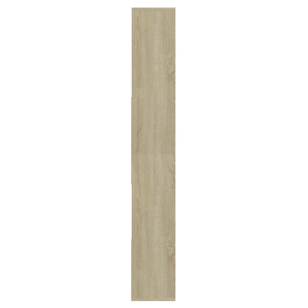 Libreria Rovere Sonoma 67x24x161 cm in Legno Multistrato | homemem39