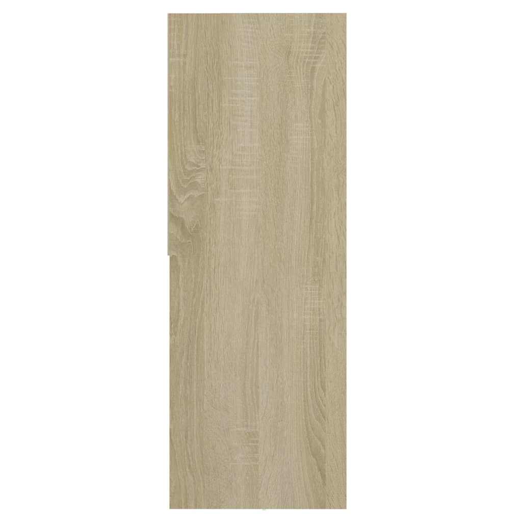 Libreria Rovere Sonoma 67x24x161 cm in Legno Multistrato