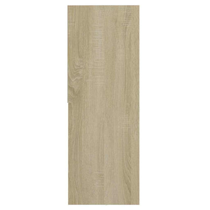 Libreria Rovere Sonoma 67x24x161 cm in Legno Multistrato