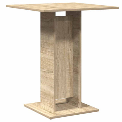 Tavolo da Bistrot Rovere Sonoma 60x60x75 cm Legno Multistrato - homemem39