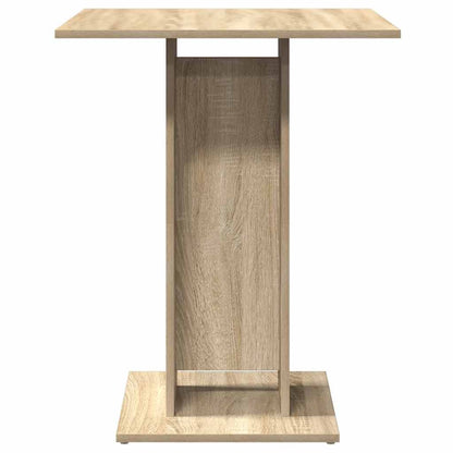 Tavolo da Bistrot Rovere Sonoma 60x60x75 cm Legno Multistrato - homemem39