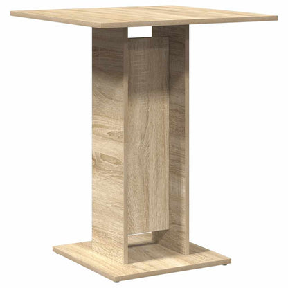 Tavolo da Bistrot Rovere Sonoma 60x60x75 cm Legno Multistrato - homemem39