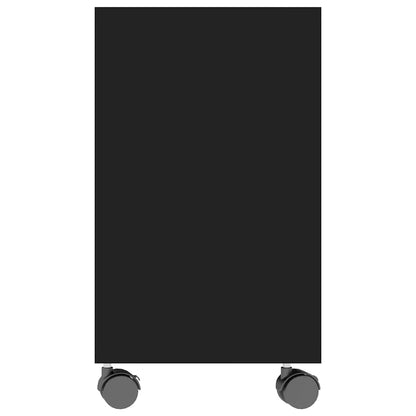 Tavolino da Salotto Nero 70x35x55 cm in Legno Multistrato - homemem39