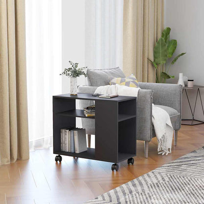 Tavolino da Salotto Grigio 70x35x55 cm in Legno Multistrato - homemem39