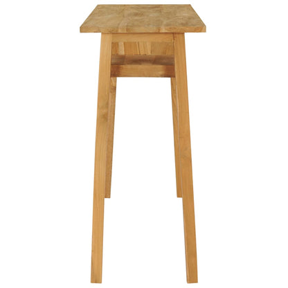 Tavolo Consolle 120x35x75 cm in Legno Massello di Teak - homemem39