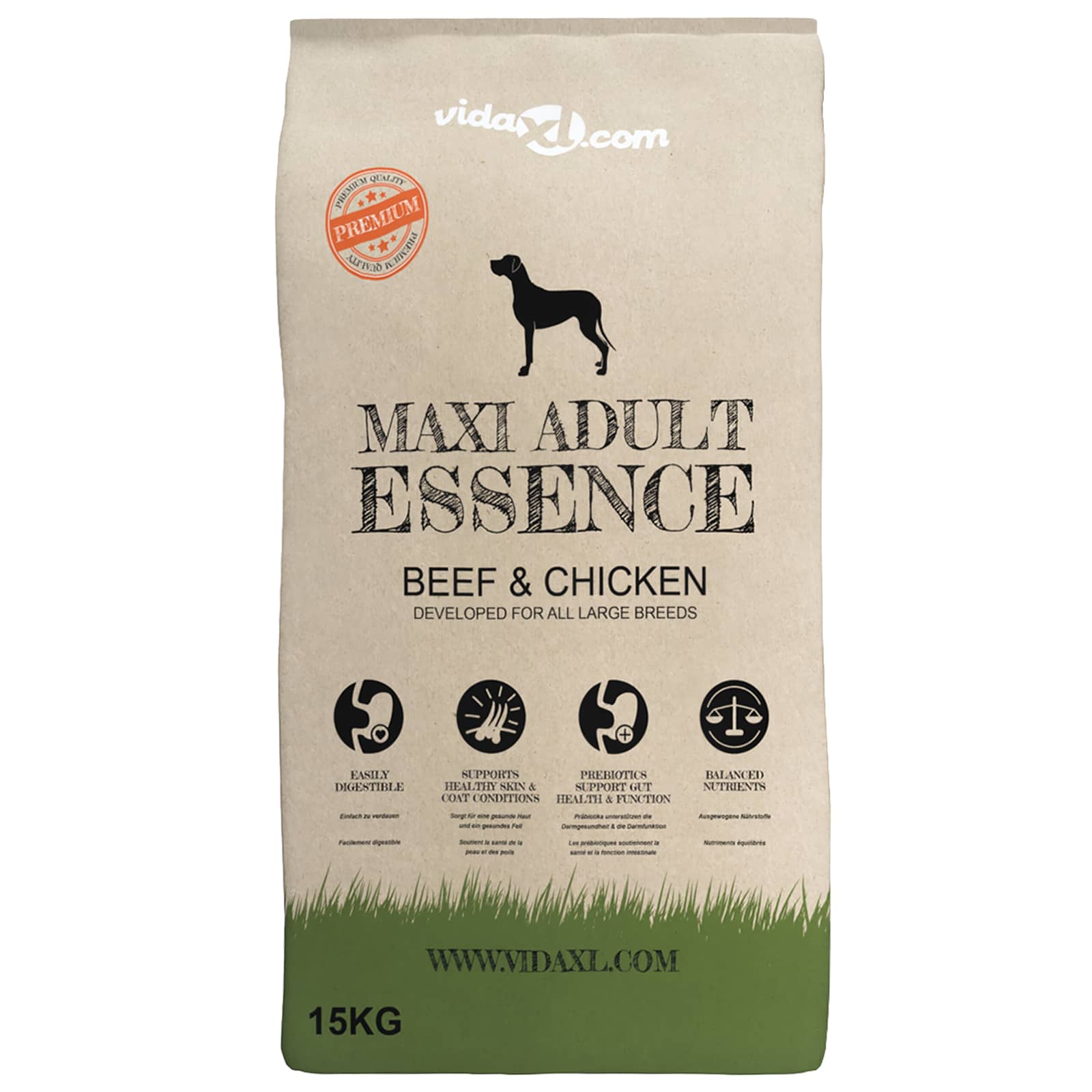 Supporto per alimentazione e ciotola con cibo per cani | homemem39