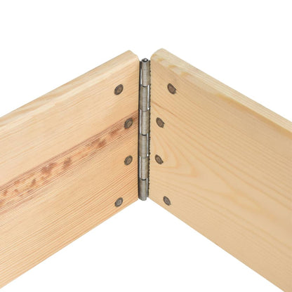 Collare per Pallet 60x80 cm in Legno Massello di Pino | homemem39