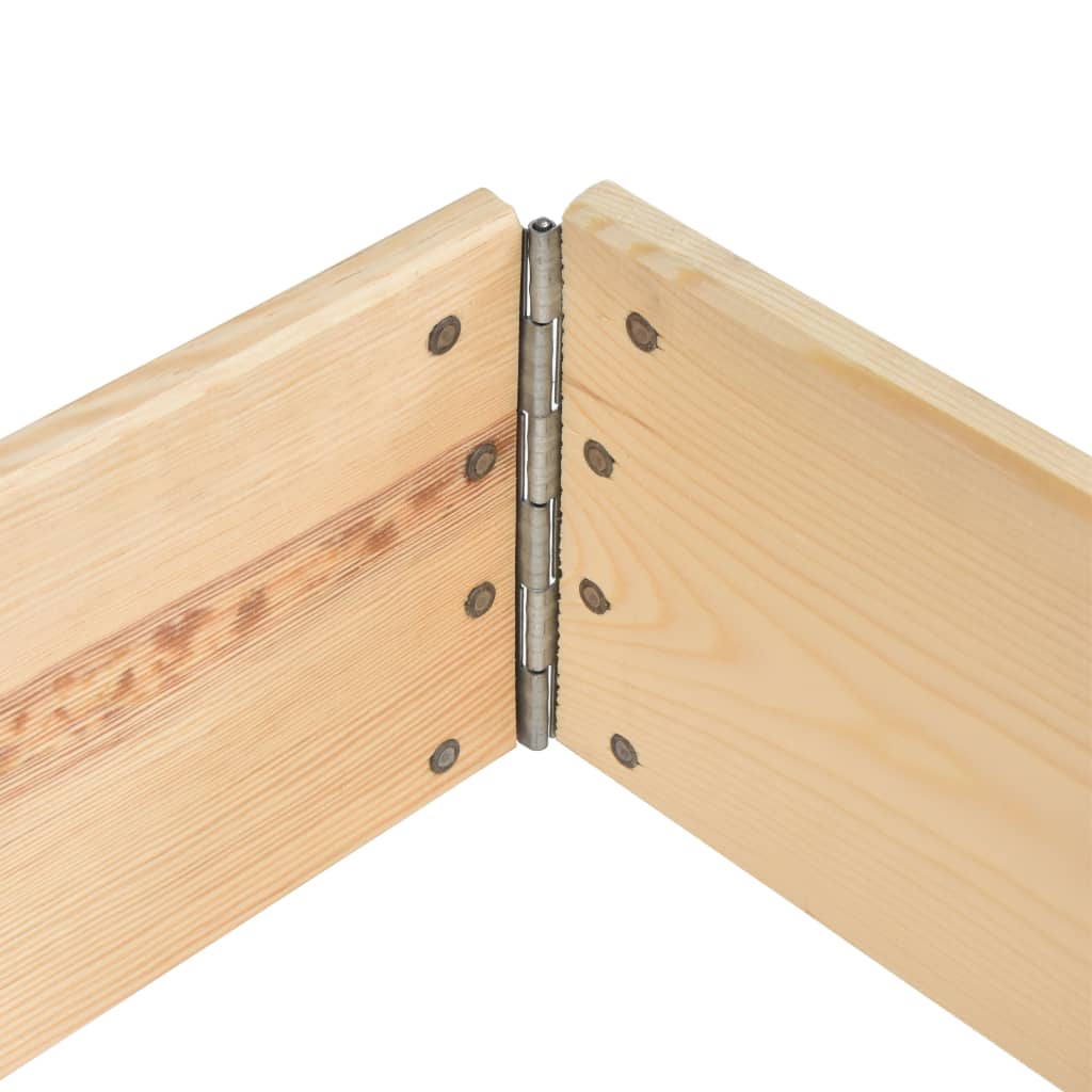 Collare per Pallet 100x100 cm in Legno Massello di Pino | homemem39