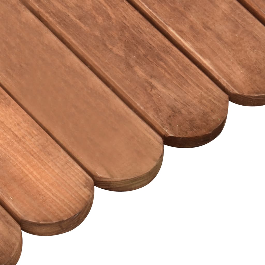 Rotoli di Bordura 3 pz 120 cm in Legno di Pino Impregnato | homemem39