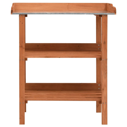 Supporto per Piante 76x37x89 cm in Legno di Abete - homemem39