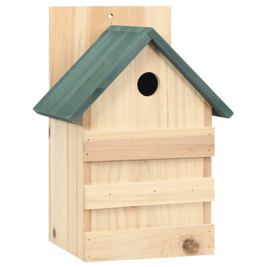 Casette per Uccelli 4 pz 23x19x33 cm in Legno di Abete - homemem39