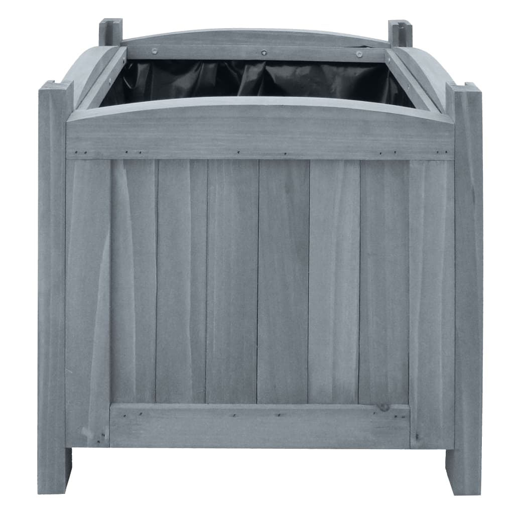 Letti Rialzati da Giardino 2 pz 30x30x30 cm in Legno di Abete - homemem39