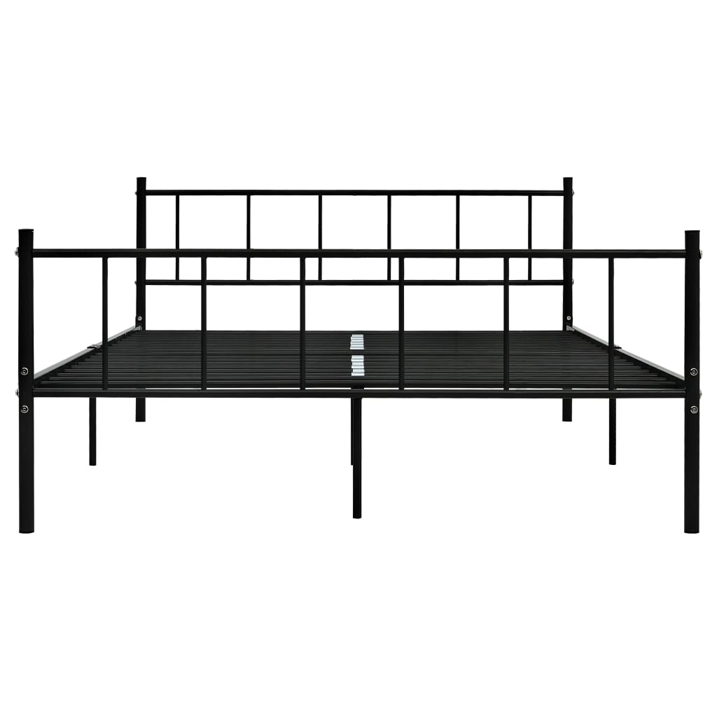 Giroletto Nero in Metallo 180x200 cm | homemem39