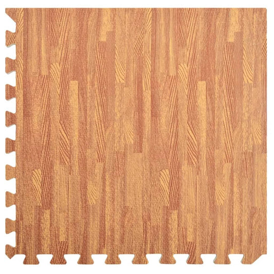 Tappetino a Incastro 12 pz Venature Legno 4,32 ㎡ Schiuma EVA | homemem39